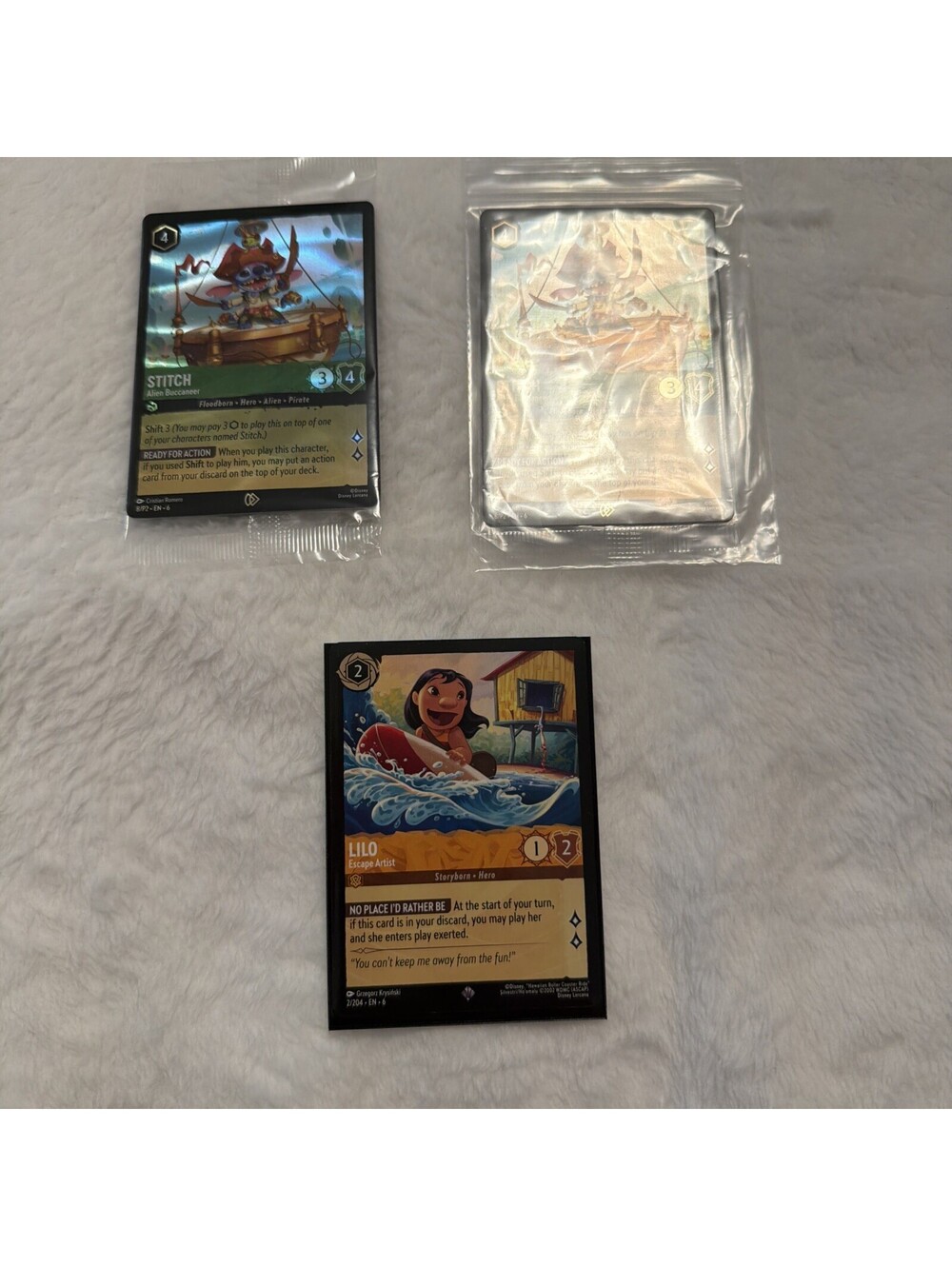 Stitch: Alien Buccaneer 8/P2 Sealed Promo Foil - Lorcana Stitch Collector Set